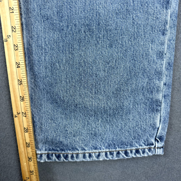 Tommy Hilfiger Jeans Mens Sz 36x30 Custom Straight Denim Pants Streetwear - Picture 7 of 12